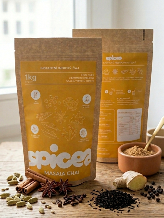 1kg Masala chai - přírodní rozpustná směs